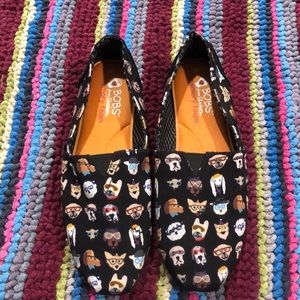 Size 9 Sketchers Bobs for Dogs Slip On